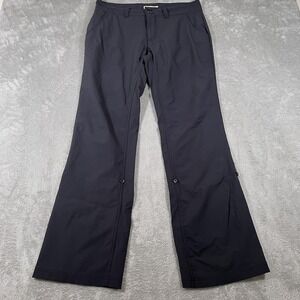 AMK‎ Jackson Hole Pants Womens 10 Relaxed Fit Mid Rise Nylon Spandex Outdoor